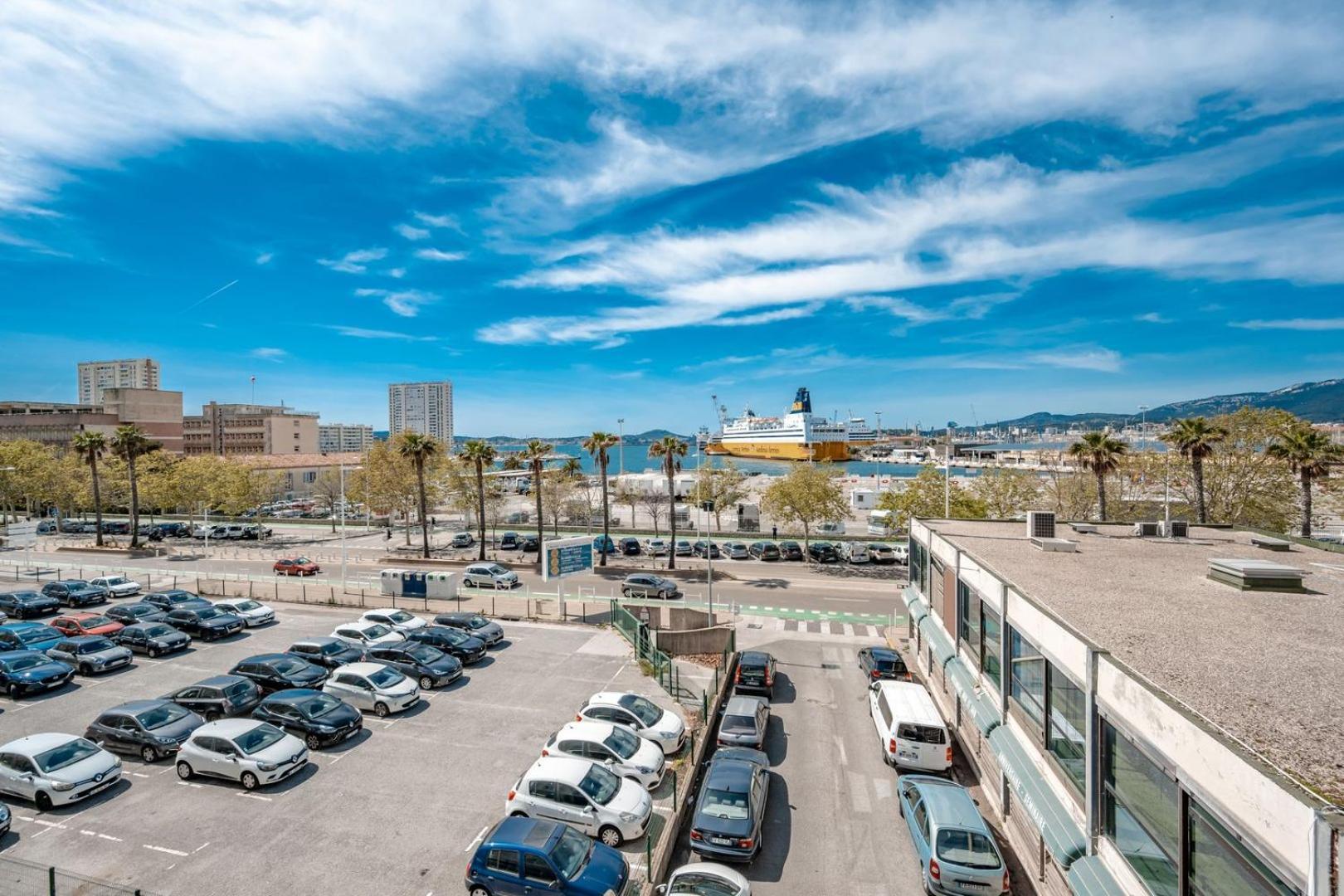 Air-Conditioned Apartment - Sea View Port Toulon Exterior foto